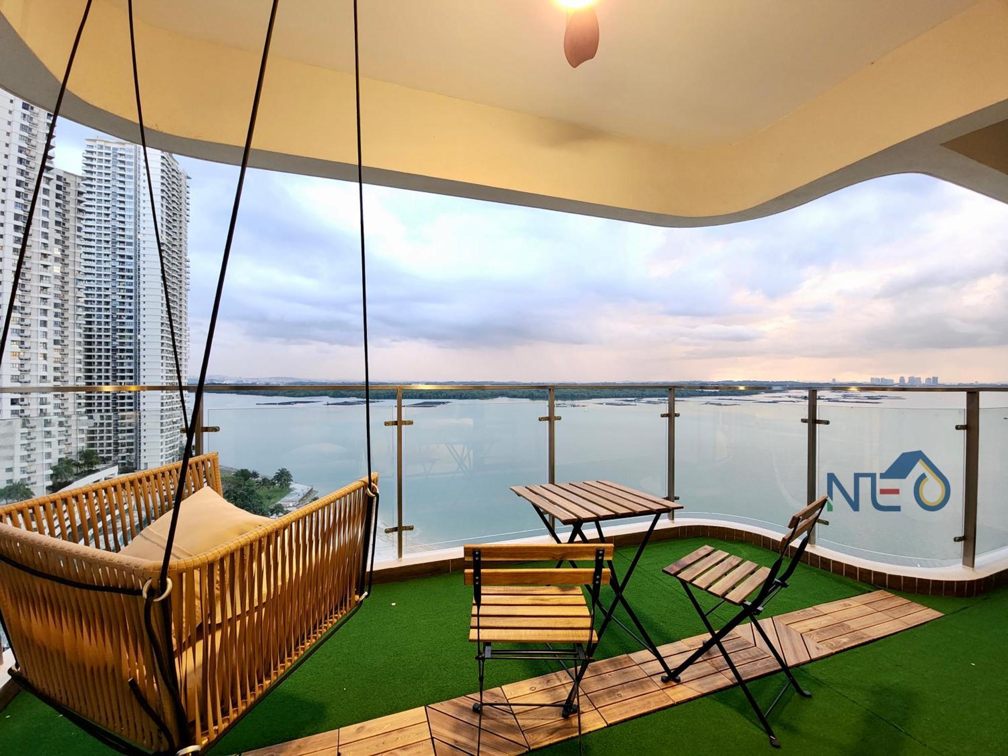 Country Garden Danga Bay Instyle Sea View Homestay Suite By Neo Johor Bahru Zimmer foto